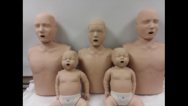 Computerized manikins donated for training. Courtesy photo
