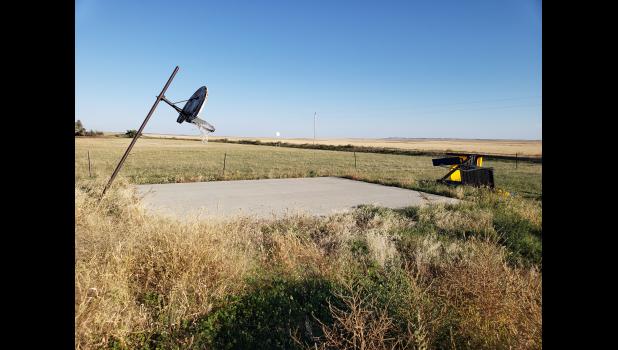 Parts of the playground destroyed by the summer storm. Courtesy Photo