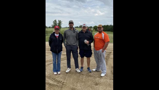 Third Place ... Deb Johnson, Jhett Williams, Tim Traversie and Glenn Palmer. Photo courtesy Melinda Selby