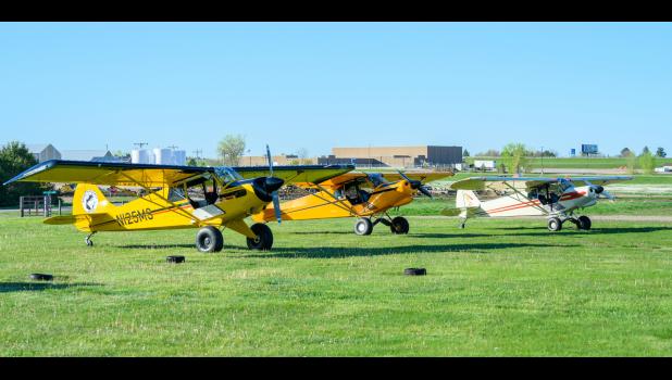 Thirty pilots flew in for the Wall Airport Grand Re-Opening on May 11. Courtesy Mama Law Photography