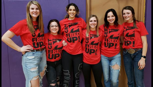 Pictured (L to R) Avery Heinert, Katie Hoeke, Cerington Jones, Tessa Caspers, Lexi Ballard, Jaden Crowser. Courtesy Photo