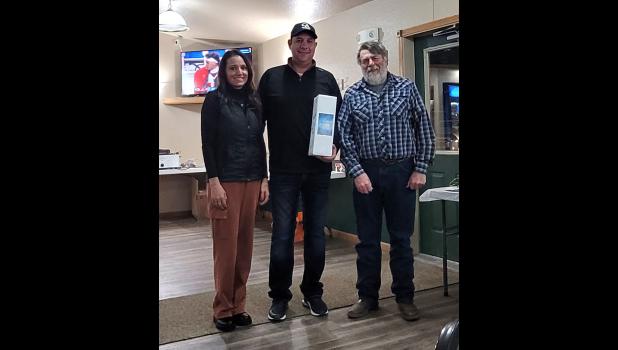 Tanner & Kim Handcock of Wall received the Backyard Conservation Award. Courtesy Photo