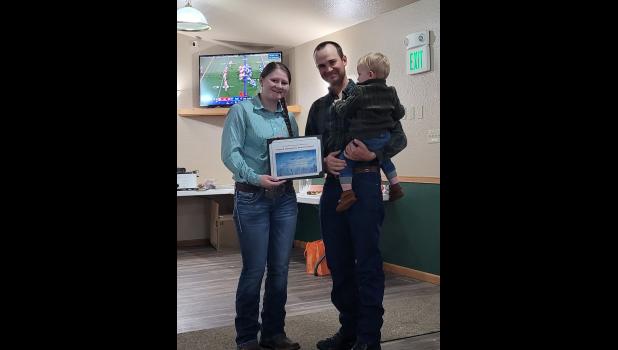 Zeb Lytle of Wasta received the Natural Resources Award. Courtesy Photo