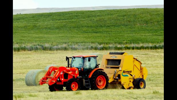 Fires caused by balers are on the rise, according to the SDWF. It behooves hay producers to carry an appropriate fire extinguisher and to be prepared to respond as quickly as possible to a fire.