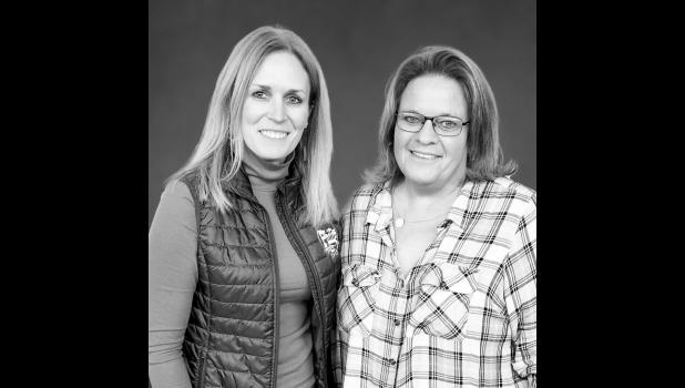 Brittany Smith, Philip City Administrator, and Krysti Barnes, Murdo Fi- nance Officer, were elected Chair and Vice Chair respectively of the South Dakota Municipal League’s District 8. Area municipal officials elected the pair to represent their district at the annual meeting held March 30, 2023, in Murdo. Courtesy Photo