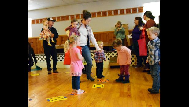 It’s a piece of cake ... to win a yummy prize. Everyone enjoyed the cake walk at Family Fun Festival held Sunday, February 11, 2018. We’re sure these little ones enjoyed the music, counting numbers, and sweet treats for winning.