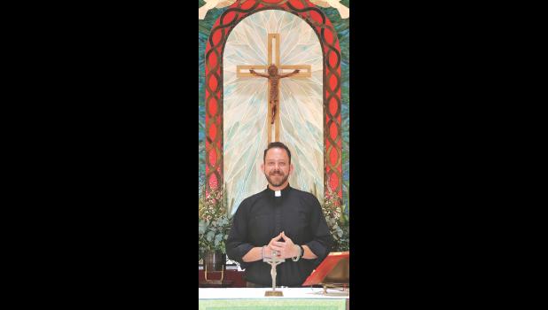 Fr. Jonathan Dillon is the new Catholic priest serving the communities of Martin, Kadoka, Wall and Lakeside. Courtesy Tim Huether
