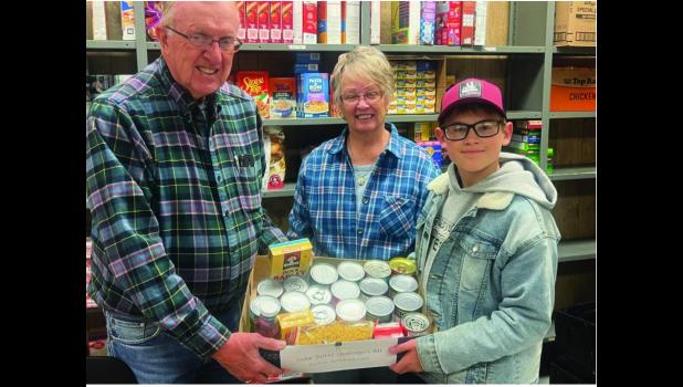 L to R: Joe Gittings, Karen Carley, and Graysen Paulsen. Courtesy Photo