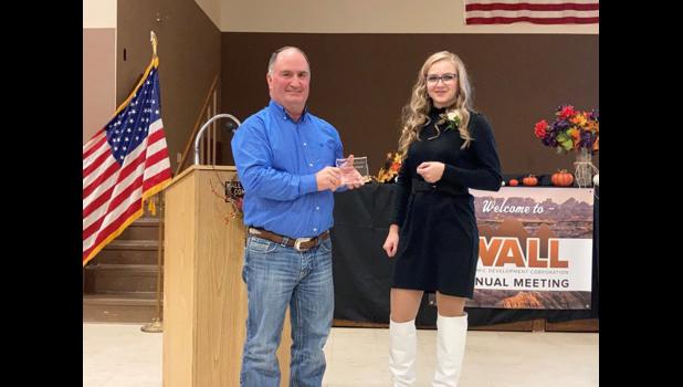 Marty Huether received the WEDC Friend of Economic Development award.