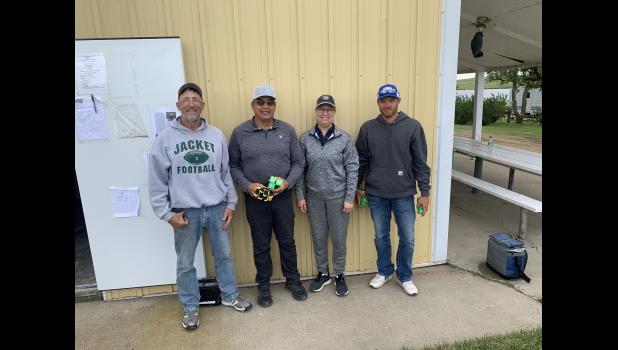 Second Place ... Larry Grueb, Lynn Williams, Melinda Selby, and Tanner Johnson. Photo courtesy Melinda Selby