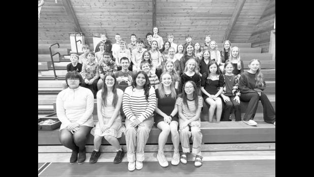 Jones County 6th - 8th graders. Photo by Joni Willoughby