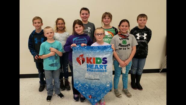 Pictured back row (Lto R) Evan Pengra, Falisatey Ford, Brodie Puhlman, Josie Tish, Hunter Rundell. Front row (L to R) Colt Vandermay, Molly Stangle, Annabelle Rundell, Daniela Rausch. Courtesy Photo