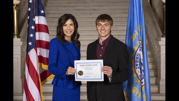 Everett Paul ... was recognized as the Sunshine Bible Academy top senior for the Class of 2021. Courtesy photo