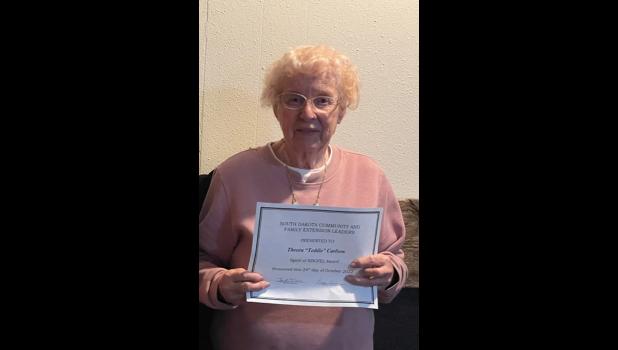 Teddi Carlson is the recent co-recipient of the statewide “Spirit of CFEL” award.