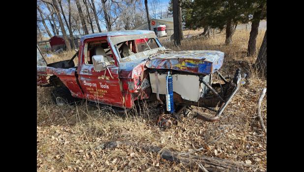 Brady McDonnell found the truck as is, in it’s worse days and eventually brought it back to life. Courtesy Photo