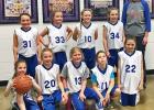 The Lady Coyotes played hard in the third grade division winning a game against Burke Central and later falling to Pierre and Gregory. Good job girls! Pictured back (L-R): Natalie Sealey, Jacey Jensen, Tayah Anderson and Mallory Venard, along with Lenae Tucker. Front (L-R): Denae Mann, Sunny Valburg, Sophia McNaughton, Kate Bouman and Addison Rankin.