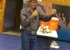 Jake Lolley did a fantastic job serving as auctioneer for the baked goodies auction!