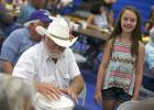 Jones County 4-H members delivered the goodies from the bake sale to happy customers!