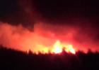 Crews were very successful in saving some homes that were threatened. 