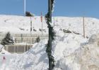 The recent storm was forecast to hit, and did hit, on Christmas day.