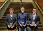 Cord Capp, Jess Harper, and Matthew Gray ... were named to the 2022-2023 All-State Student Council. Photo courtesy Deanna Fischbach