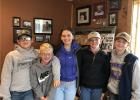 Pictured from left to right: Graysen Paulsen, Ole Moon, Fallon Ostenson, Johnny Moon, & Pacey Williams Courtesy Photo