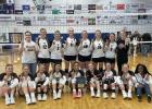 Lady Longhorn LMC Champions ... Back row: Assistant Coach Megan Drum, Whitnie Veit, Brynlie Price, Harlie Heidler, Cashley King, Emma Spring, Raynee Jones and Head Coach Brooklyn Schauer. Front row: RyLee Price, TyAnn Mortenson, Ann Ulrich, Journey King, Jae’cyn Starr, Tandee Nelson, Emilee Smith, Kambelle Schauer and Manager Melody Olugbenga. * Stats on page 8 Photo courtesy Amie Schauer