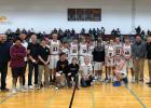Longhorn team 2019-2020 ... Back row: Brock Williams, Travis Grueb, Jess Harper, Matthew Gray, Jade Mortenson, Isaac Jones, Ryan Hohenberger, Corbin Mackaben, Brayden Price, Tyson Selby, Caden Selby, Harland Groves, Joel Gifford, Kelly Daughters and Brad Lemmel. Front row: Thomas Thunder, Joey Richardson, Teancum Maxwell, Waycee Nelson, Brigg Price, Davi Isaac, Jackson Schauer, and Treyton Bushong. Photo courtesy Amie Schauer
