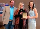 Jody Gallino received the Wall Badlands Area Chamber of Commerce Business Improvement Award for her business. Courtesy photo Mama Law’s Photos