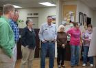 Reminiscing ... about changes in at the bank and Faith over the years. Courtesy photo
