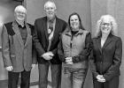 Members of the Golden West Telecommunications Cooperative elected four board members at their annual meeting on Saturday, Sept. 24, in Wall. Pictured from left to right are John Knutson of Quinn (District II), Randy Koerner of Freeman (District VIII), Angela Simons of Enning (District I), and Penny Svenkeson of Hot Springs (District V).