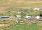 An aerial view of the Horton Ranch.