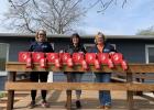 Eight life saving AED’s for Faith Area ... Katrina Collins - Faith EMT member, Michele Hulm - Ladies Medical Organization, and Kris Escott - Faith Ambulance Director/EMT shown here with new AED’s. Photo courtesy Jon Collins