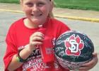 Fourth grader Izzy McNaughton