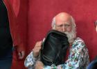 Local resident Dale Buxcel, a/k/a Santa Claus, received a leather jacket as a thank you gift for his outstanding service and contributions.