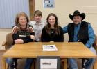 WHS senior, Sierra Hilgenkamp, just signed a letter of intent to rodeo for Sheridan College.