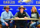 Stran Williams, a senior at Wall High School, signed a letter of intent to rodeo for Central Wyoming College. Stran is the son of Marty and Rhonda Williams and the late Stephanie Williams. Courtesy Photo