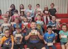 Students participating in the challenge were: front; Robert Seim, Kyler Holmes, Boaz Drews, Connor Costello, Adalynn Ferreira, second row; Kyle Sander, Levi Green, Emmett Larson, Isaac Drews, Rayne Archibald, third row; Mecarty Rice, Liza Helms, Emily Loughlin, Kinley Sander, Ryan Ferreira, back row; Oakleigh Seidel, Addisyn Reiff, Mikayla Stadler, Bay Helms, Baylee Larson, Modesta Teller (not pictured Tate Baysinger)