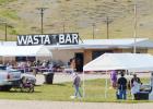 The Wasta Bar hosted an open house this past weekend. A whole barbecued pig was the entreé for the meal.