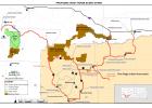 The proposed route for the Crazy Horse Scenic Byway which will traverse approximately 300 miles of state Courtesy photo