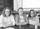 Bree Kinne, Murdo Economic Developer Ashley Geigle, Krysti Barnes. Photo by Mishayla Buchannan