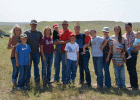 South Dakota Farmers Union has served South Dakota farm and ranch families for more than a century. Throughout the year, we share their stories in order to highlight the families who make up our state’s No. 1 industry and help feed the world. This month we highlight the Harris family, pictured here: Kasi & Klay and son, Rhyder; Kim; Kalen & Heather and children: Dean, Kade, Koby, Jace and Harley; Kelsie (Harris) & Luke Meeks and their children: Narley and Radley. Courtesy Photo