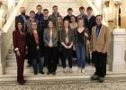 WHS Seniors had the opportunity to meet SD Governor Kristi Noem and Lt. Governor Larry Rhoden today on their annual trip to Pierre for the Legislative Session.