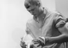 Adrik Schoon played as the fiancé, Atticus Van Leer. Photo by Krisanna Thomas