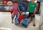 The Geigle kids having fun with their shopping spree! Photo by Ashley Geigle