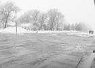 The area received moisture Sunday and Monday, the very wet snow will help with the drought/fire conditions.