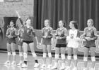 The Jones County high school volleyball JV and Varsity teams played their first game of the season against Sully Butte. View the results on page 4! Photo by Mishayla Buchannan