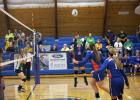 The Jones  County Coyotes took on the Colome Cowgirls for a Gold Out Night home matchup on Thursday, September 7. Junior varsity won (19-25) (25-21) (15-10). Lilli Moore had 17 made serves and five digs, Taylor Feddersen had four kills and five digs and Madelyn Host had  seven out of eight good serve receives. 
